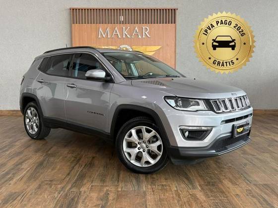 JEEP COMPASS 2.0 16V FLEX LONGITUDE AUTOMÁTICO